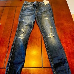 Hollister jeans. Size 3R. HR Super skinny classic stretch. NWTG